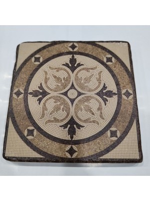 Mediterian Dekoratif doğal taş banyo gider kapağı, 10x10 cm, çeşitli renkler ve set seçenekleri