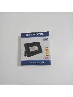 Atlantis 10 Watt Kırmızı LED Projektör