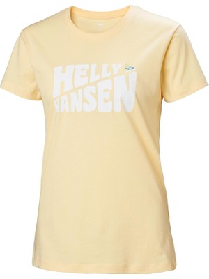 Helly Hansen W F2F Organıc Cotton Tee 2.0 T-Shırt