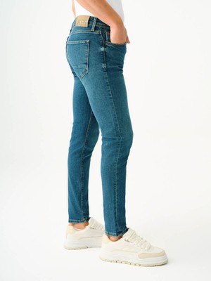 Loft Erkek Jean Pantolon Petrol LF2037021 Justin Skinny