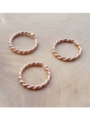 Canka Burgu Gümüş Yüzük