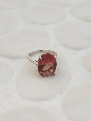 Canka Sultanit Taşlı Gümüş Yüzük