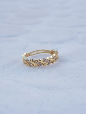 Canka Altın Kaplama Altın Model Gümüş Yüzük