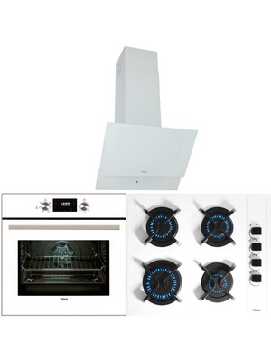 Teka Ankastre Set Beyaz ( Hak 625 Wh - Atv 60 Wh- Gbc 64002 Kbc Wh)