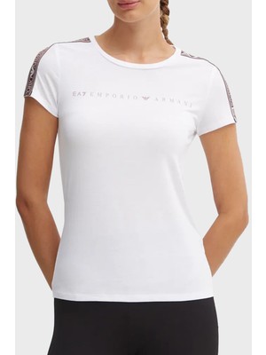 Ea7 Slim Fit Bisiklet Yaka T-Shirt 6DTT03 Tjkuz 1100