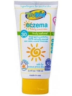 Trukid Eczema SPF30 Daily Sunscreen 100 ml ( Hassas Bebek ve Çocuk Cildi Için Güneş Koruyucu )