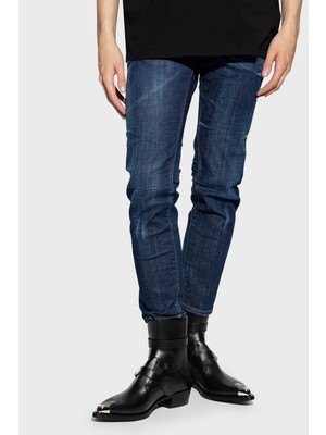Dsquared2 Streç Pamuklu Slim Fit Jeans Erkek Kot Pantolon S74LB1316 S30342 470