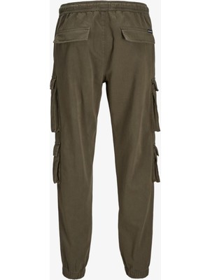 Jack & Jones Jpstbıll Jjmultı Tapered Cargo Erkek Haki Eşofman Altı 12260915-OLIVENIGHT