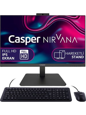 Casper Nirvana A60.1235-8E00T-V Intel Core I5-1235U 8gb Ram 500GB SSD Win 11 Home Aıo Bilgisayar