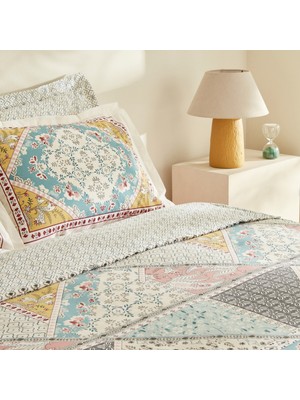 Karaca Home Edella %100 Pamuk Tek Kişilik Nevresim Takımı Multicolor