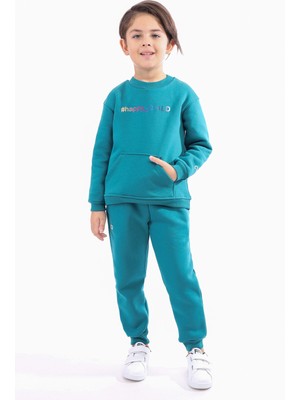 Toontoy Unisex Çocuk Baskılı Sweatshirt