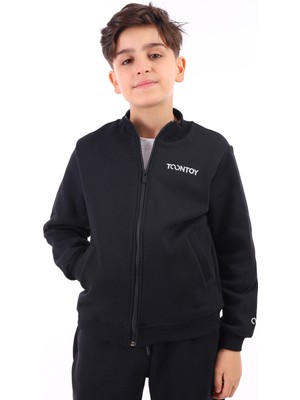 Toontoy Erkek Çocuk Nakışlı Hırka