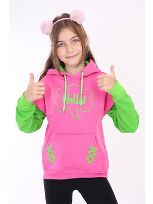 Toontoy Kız Çocuk Baskılı Sweatshirt