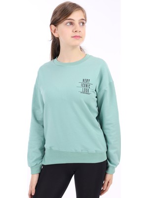 Toontoy Kız Çocuk Baskılı Sweatshirt