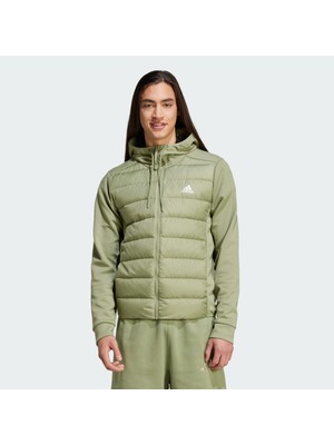 adidas Sportswear IX8915 Essentials Hybrid Down Hooded Jacket