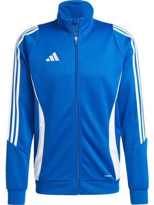 adidas Tiro 24 Track Erkek Mavi Dik Yaka Ceket