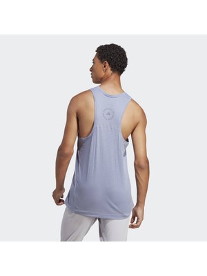 adidas Açık Mavi Erkek Atlet HT4382 Yoga Tank