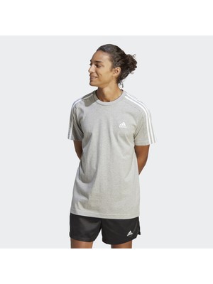 Adidas Sportswear IC9337 Essentials Single Jersey 3-Stripes Tee