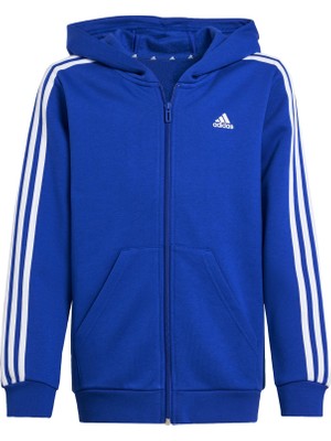 adidas Sportswear IX9535 Essentials 3-Stripes Fleece Full-Zip Hoodie