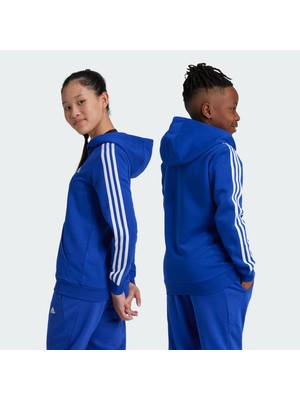 adidas Sportswear IX9535 Essentials 3-Stripes Fleece Full-Zip Hoodie