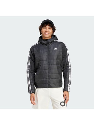 Adidas Sportswear IN7195 Essentials 3-Stripes Insulated Hooded Hybrid Jacket