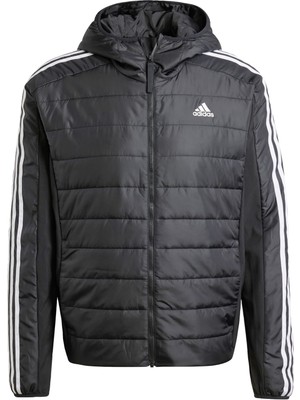 Adidas Sportswear IN7195 Essentials 3-Stripes Insulated Hooded Hybrid Jacket