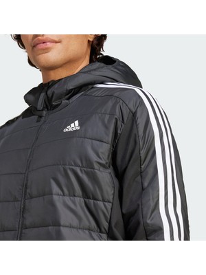 Adidas Sportswear IN7195 Essentials 3-Stripes Insulated Hooded Hybrid Jacket