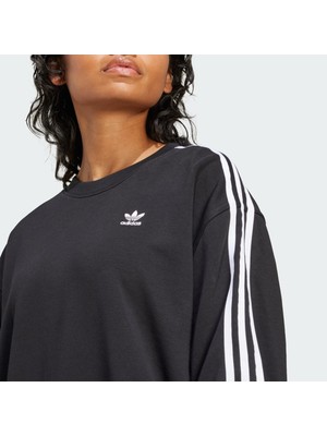 adidas Originals IU2423 3-Stripes Oversized Crew Sweatshirt