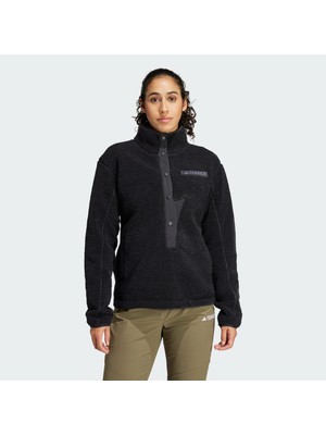 Adidas TERREX IW0225 Terrex Xploric High Pile Fleece Pullover Sweatshirt