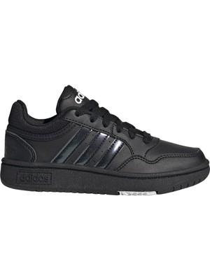 adidas AGZ9671 Hoops 3.0 K &ccedil;ocuk Spor Ayakkabı Siyah