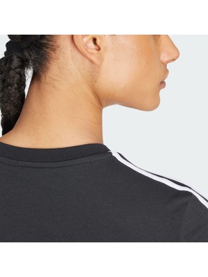 Adidas Sportswear GL0784 Essentials Slim 3-Stripes Tee