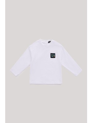 GB Baby Bg Store Erkek Bebek Beyaz T-Shirt