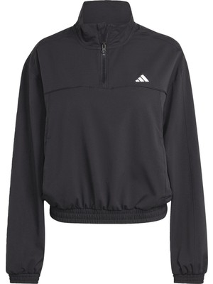 Adidas Performance HZ5636 AEROREADY Train Essentials Woven Quarter-Zip Track Jacket