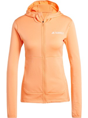 Adidas TERREX IQ3729 TERREX XPERIOR LIGHT FLEECE HOODED JACKET