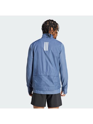 Adidas Mavi Erkek Zip Ceket In1496