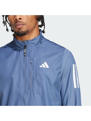 Adidas Mavi Erkek Zip Ceket In1496