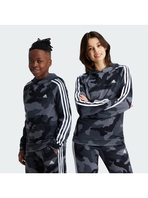 adidas Sportswear IV7302 Essentials Allover Print Hoodie Kids