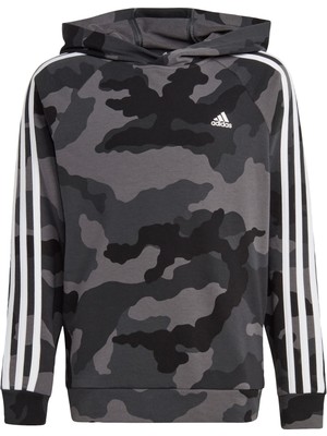 adidas Sportswear IV7302 Essentials Allover Print Hoodie Kids