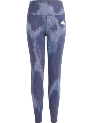 Adidas Sportswear IT9036 Future Icons Allover Print Cotton 7/8 Leggings