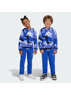 Adidas Sportswear IY4301 Essentials Allover Print Hoodie Set Kids