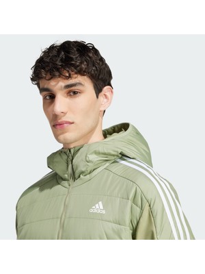 Adidas Sportswear IX8895 Essentials 3-Stripes Insulated Hooded Hybrid Jacket