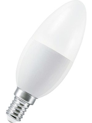 Osram Led 4.9 W RGBW 470lm E14 Duy 15 Farklı Renk ve Sarı Işık Kumandalı Ampul