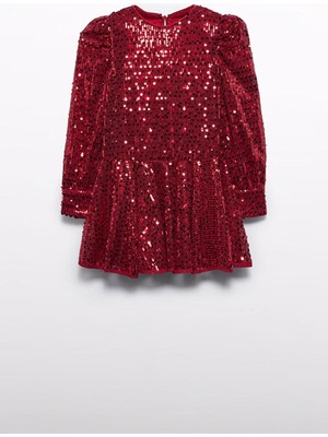 Mayoral Abel&lula Pul Payetli Uzun Kollu Kız Çocuk ELBISE_MNVS5538