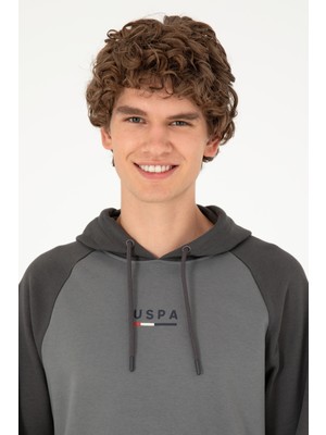 U.S. Polo Assn. Erkek Gri Sweatshirt 50293358-VR024