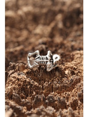 Angel Of Life Ayarlanabilir Iskelet Yüzük - TJ-EY445