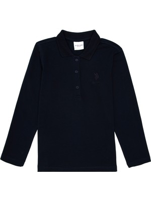 U.S. Polo Assn.  Kız Çocuk Lacivert Sweatshirt 50296377-VR033