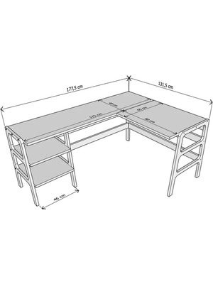 Woodesk Zeytin Ahşap Çalışma Masası 180X60