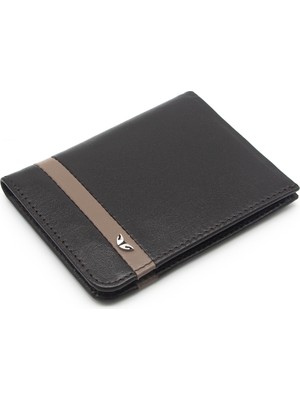 Tergan Kahve Kum Unisex Deri Kredi Kartlık 1663A8K