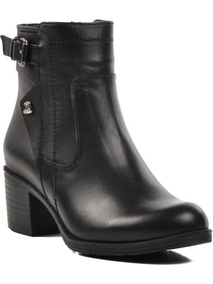 Venüs 1779011k Içi Polarlı  Siyah Kadın Bot