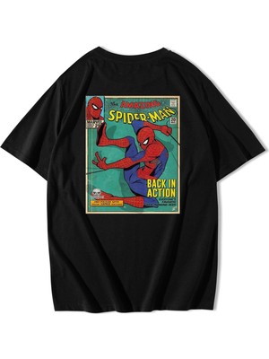 BRZ Collection Unisex Oversize Spider-Man T-Shirt